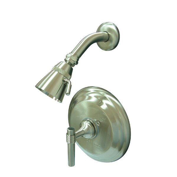 Shower Faucet, 2, Wall Mount, Brushed Nickel